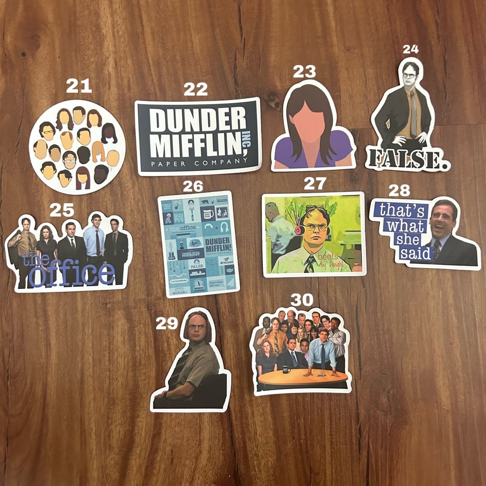 The Office Sticker Set - Picture 2 of 2